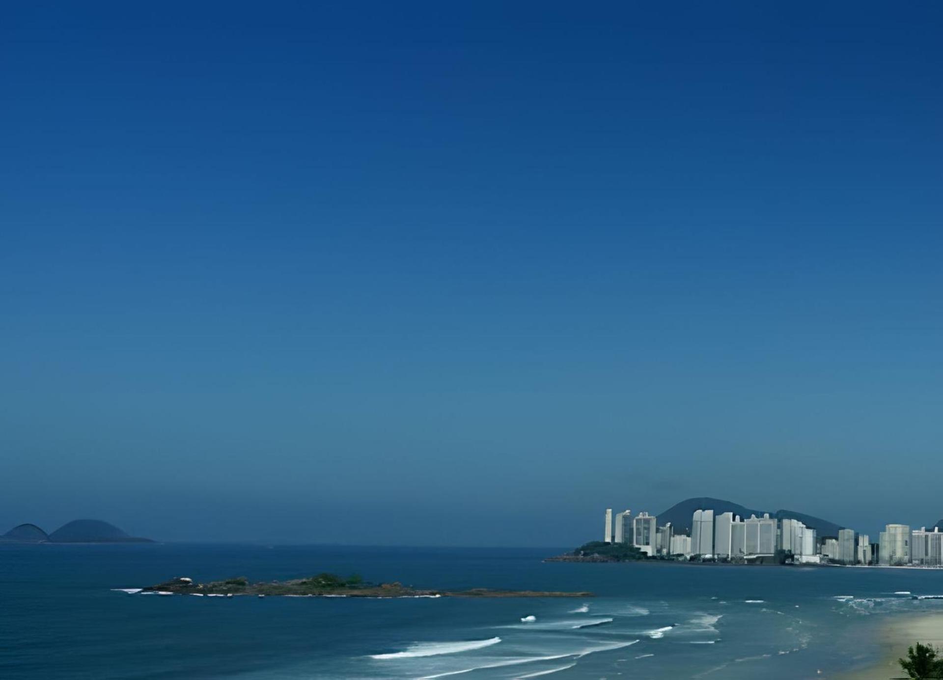 Apto vista mar Pitangueiras - 3 Suites Guarujá Exterior foto